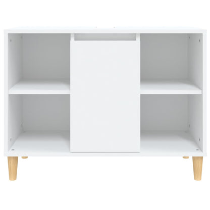 Sink Cabinet White 80x33x60 cm Engineered Wood - Bend