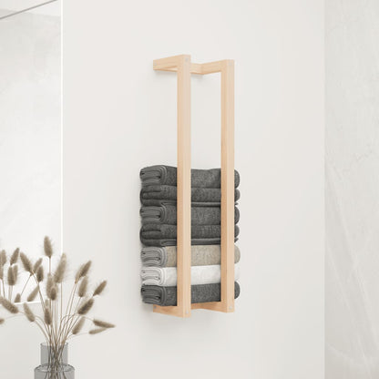 Towel Rack - Solid Wood Pine/ Metal - Bend