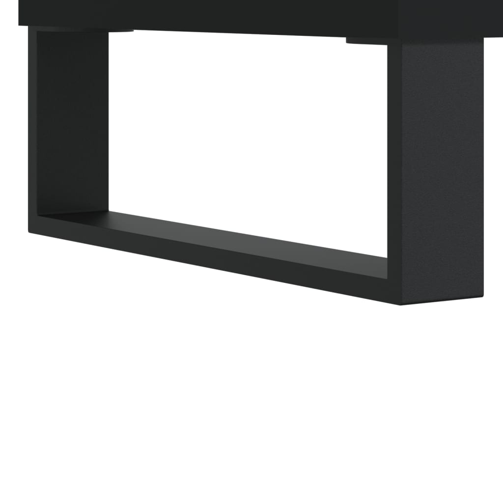 Bathroom Cabinet Black 30x30x190 cm Engineered Wood - Bend