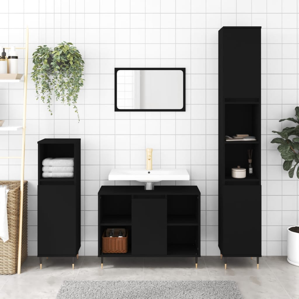 Bathroom Storage Cabinet in Engineered Wood - Bend