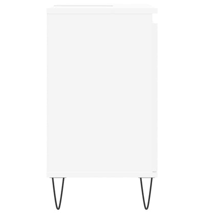 Bathroom Cabinet White 58x33x60 cm Engineered Wood