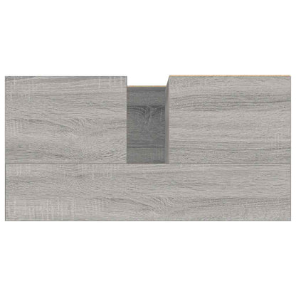 Bathroom Cabinet Grey Sonoma 65x33x60 cm Engineered Wood