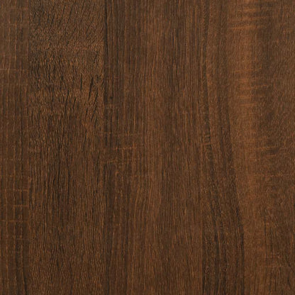 Bathroom Cabinet Brown Oak 65x33x60 cm Engineered Wood