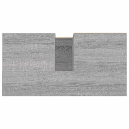 Bathroom Cabinet Grey Sonoma 65x33x60 cm Engineered Wood