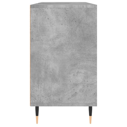 Bathroom Cabinet Concrete Grey 80x33x60 cm Engineered Wood - Bend