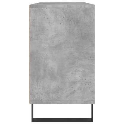 Bathroom Cabinet Concrete Grey 80x33x60 cm Engineered Wood - Bend