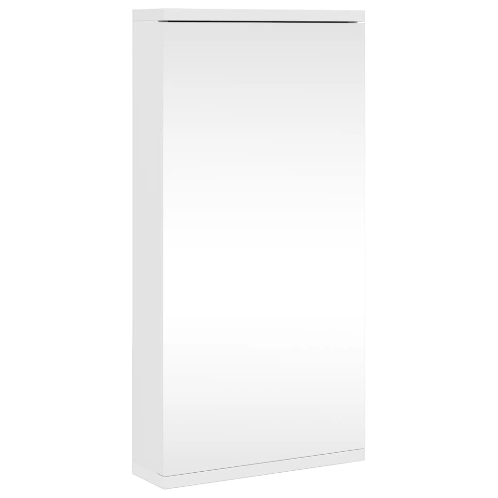 Corner Bathroom Mirror Cabinet White 30x24x60 cm - Bend