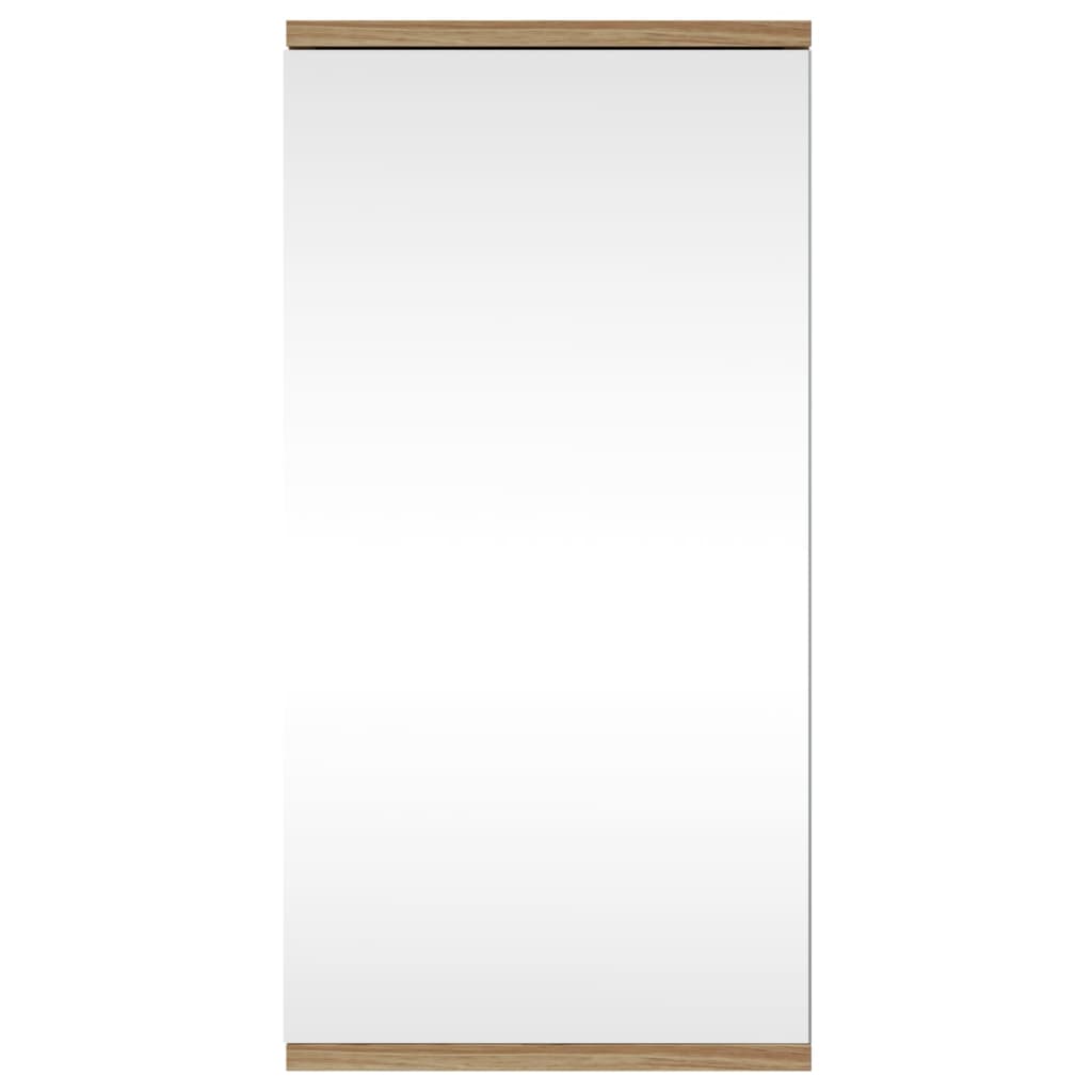 Corner Bathroom Mirror Cabinet Oak 30x24x60 cm - Bend