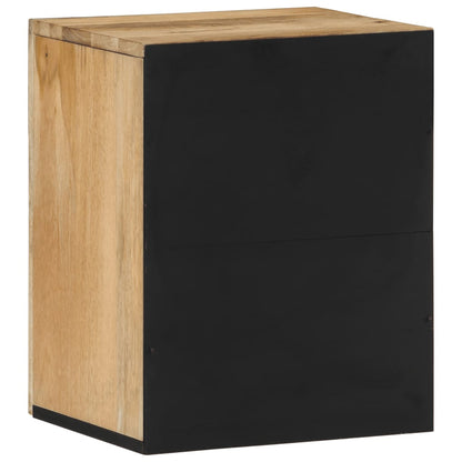 Bathroom Wall Cabinet 38x33x48 cm Solid Wood Mango