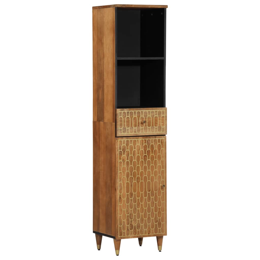 Bathroom Cabinet 38x33x160 cm Solid Wood Mango - Bend