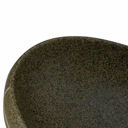 Countertop Basin Multicolour Oval 59x40x15 cm Ceramic - Bend