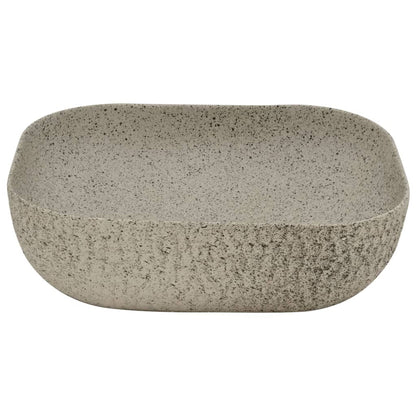 Countertop Basin Grey Rectangular 48x37.5x13.5 cm Ceramic - Bend