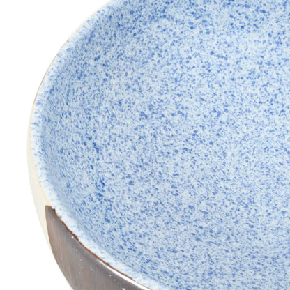 Countertop Basin Multicolour Oval 59x40x14 cm Ceramic - Bend