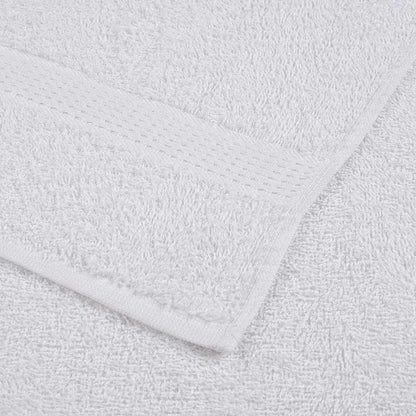 8 Piece Towel Set White 360 gsm 100% Cotton - Bend