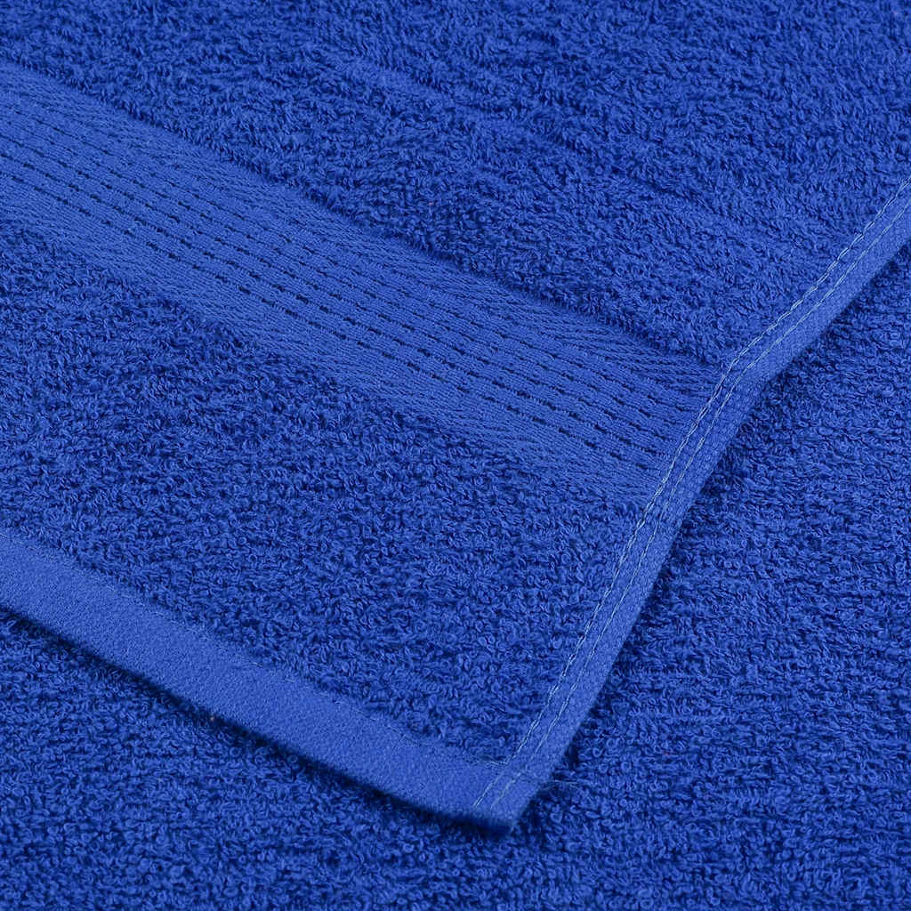 8 Piece Towel Set Blue 360 gsm 100% Cotton - Bend