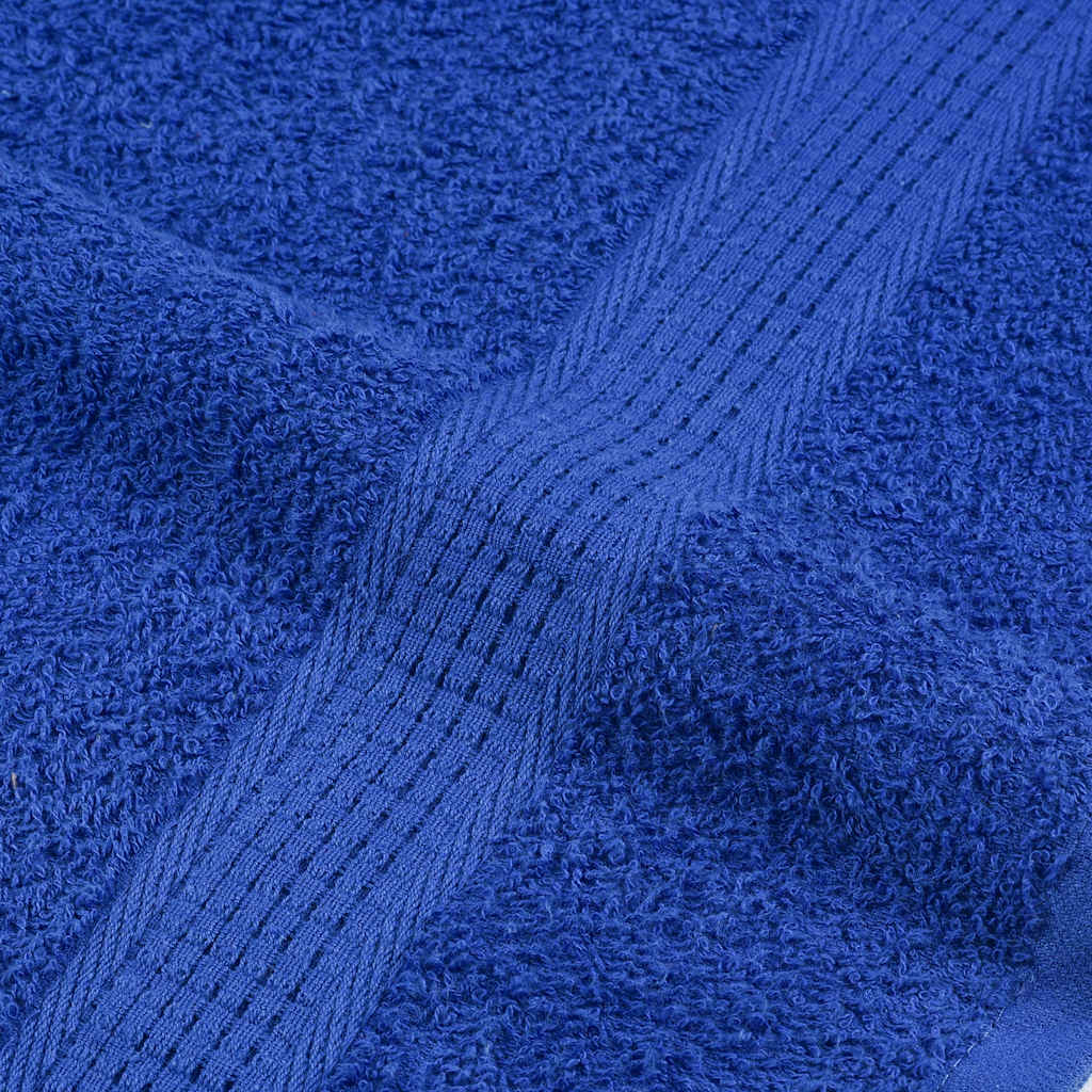 8 Piece Towel Set Blue 360 gsm 100% Cotton - Bend