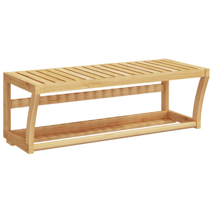 Towel Shelf Wall-mounted 60x25x20 cm Bamboo - Bend