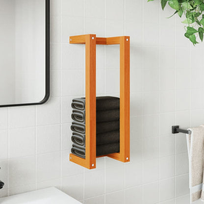 Towel Rack - Solid Wood Pine/ Metal - Bend