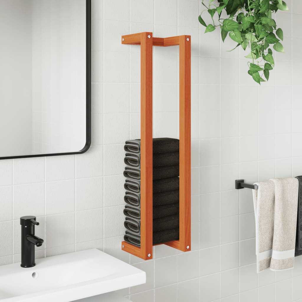 Towel Rack - Solid Wood Pine/ Metal - Bend