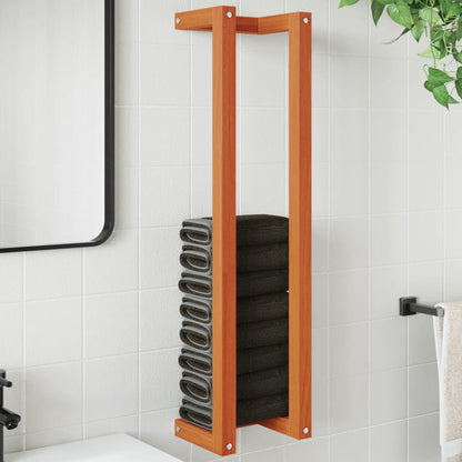 Towel Rack - Solid Wood Pine/ Metal - Bend