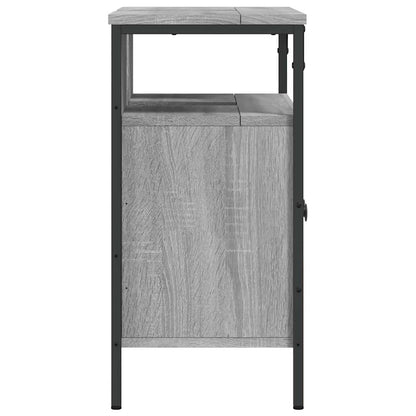 Bathroom Sink Cabinet Grey Sonoma 60x30x60 cm Engineered Wood