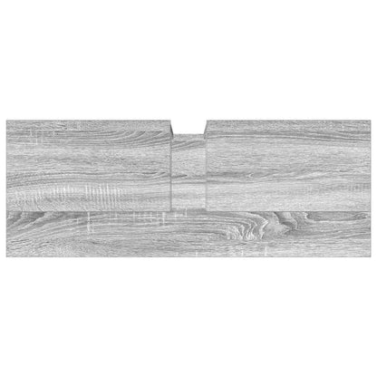 Bathroom Sink Cabinet Grey Sonoma 80x30x60 cm Engineered Wood