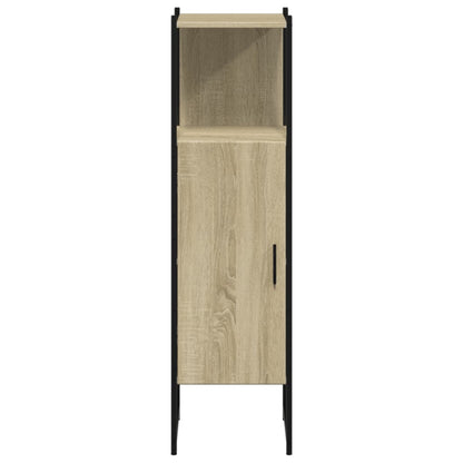 Bathroom Cabinet Sonoma Oak 33x33x120.5 cm Engineered Wood - Bend