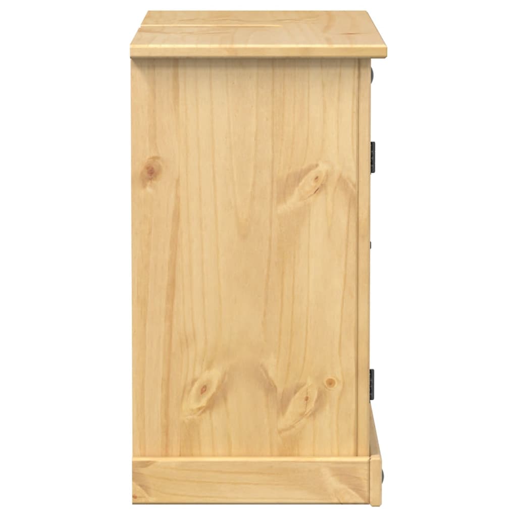 Bathroom Sink Cabinet Corona 73x33x60 cm Solid Wood Pine - Bend