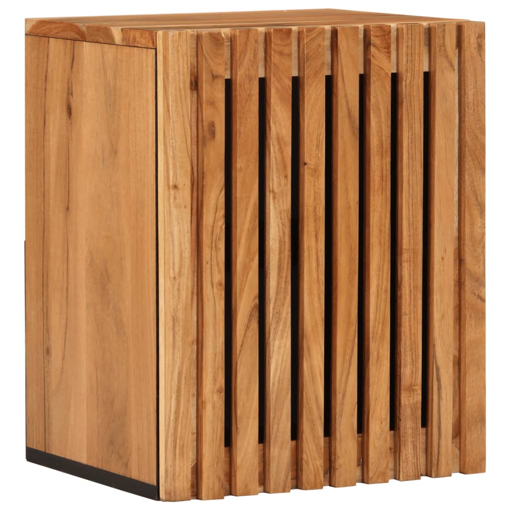 Bathroom Wall Cabinet 38x34x48 cm Solid Wood Acacia