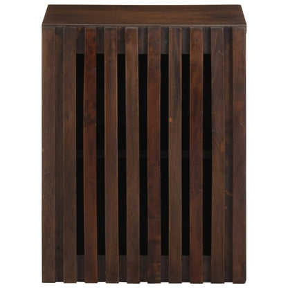 Bathroom Wall Cabinet 38x34x48 cm Brown Solid Wood Mango