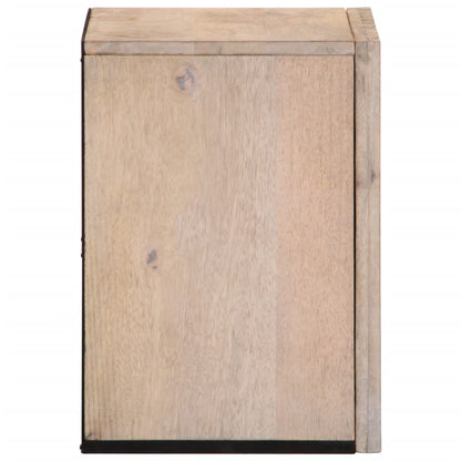 Bathroom Wall Cabinet 38x34x48 cm Solid Wood Mango