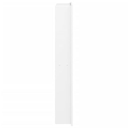 Shower Niche Matt White 32x62x9 cm Stainless Steel Storage Solution