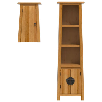 2 Piece Bathroom Furniture Set Solid Wood Pine