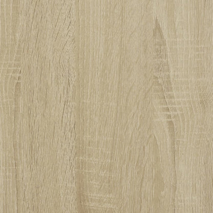 Bathroom Cabinet Sonoma Oak 30x30x130 cm Engineered Wood