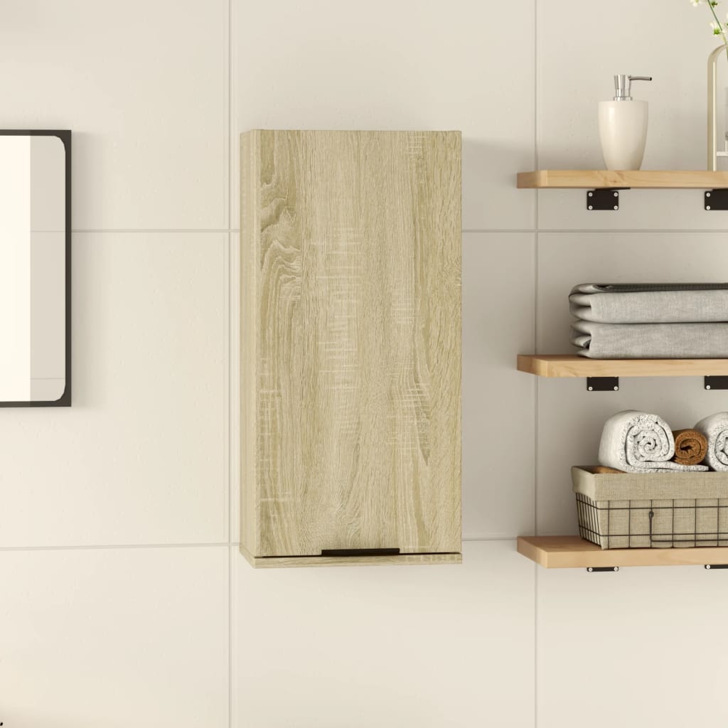 Wall-mounted Bathroom Cabinet Sonoma Oak 32x20x67 cm - Bend