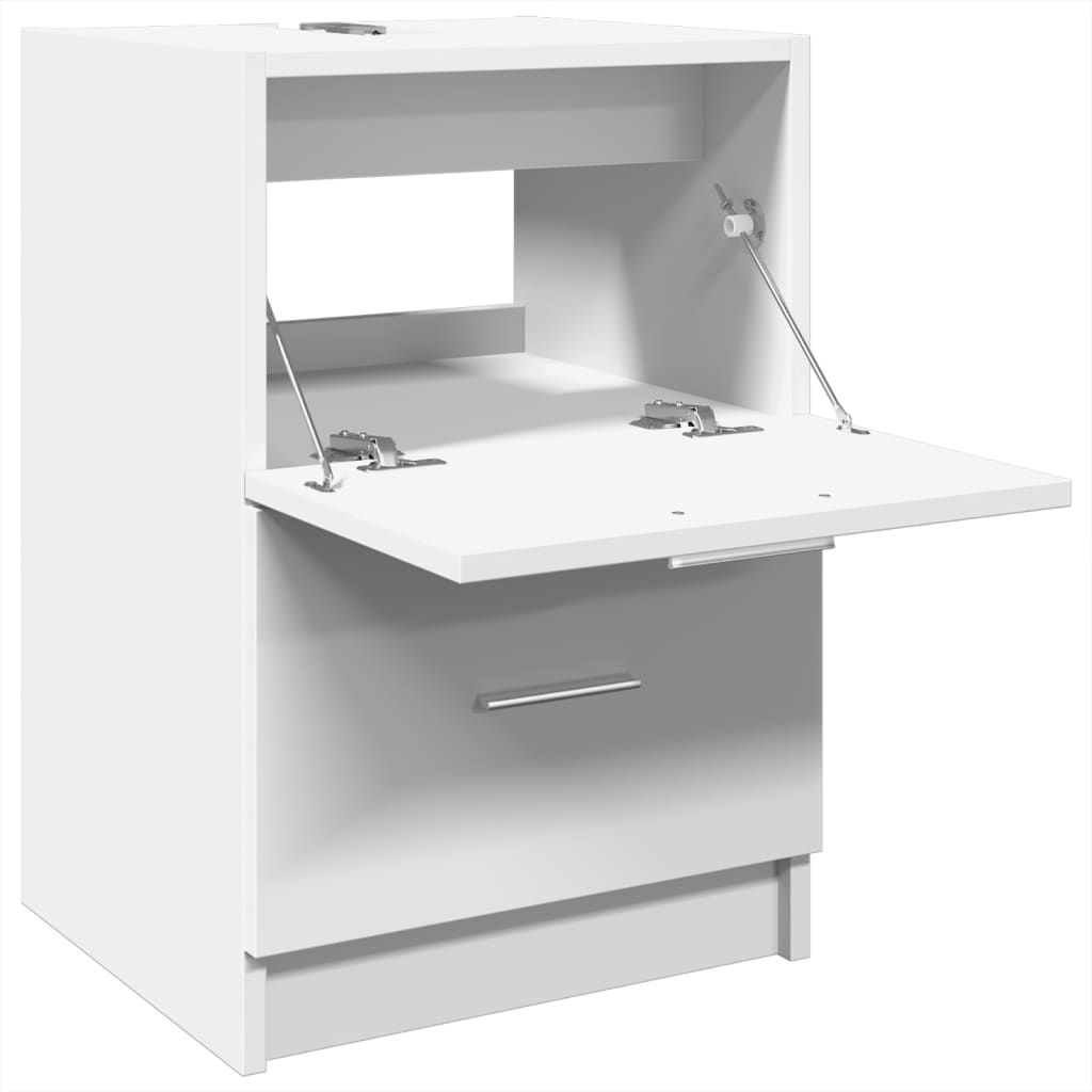 Sink Cabinet White 40x37x59 cm Engineered Wood