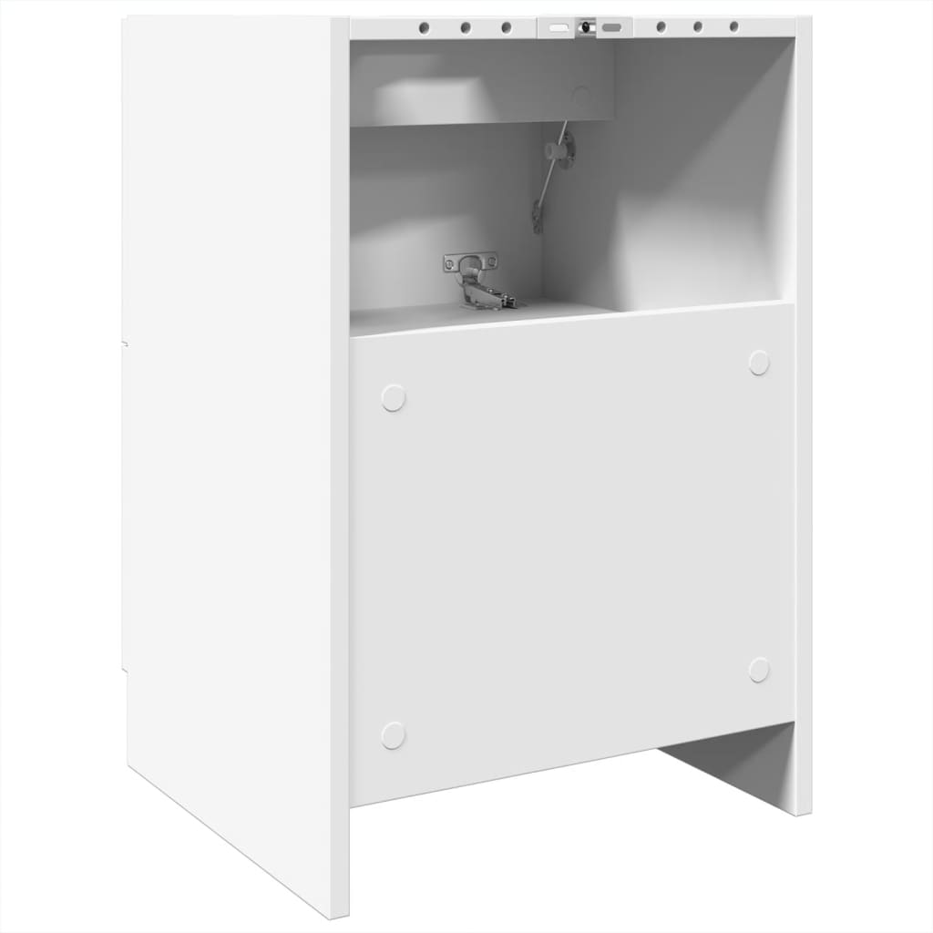 Sink Cabinet White 40x37x59 cm Engineered Wood