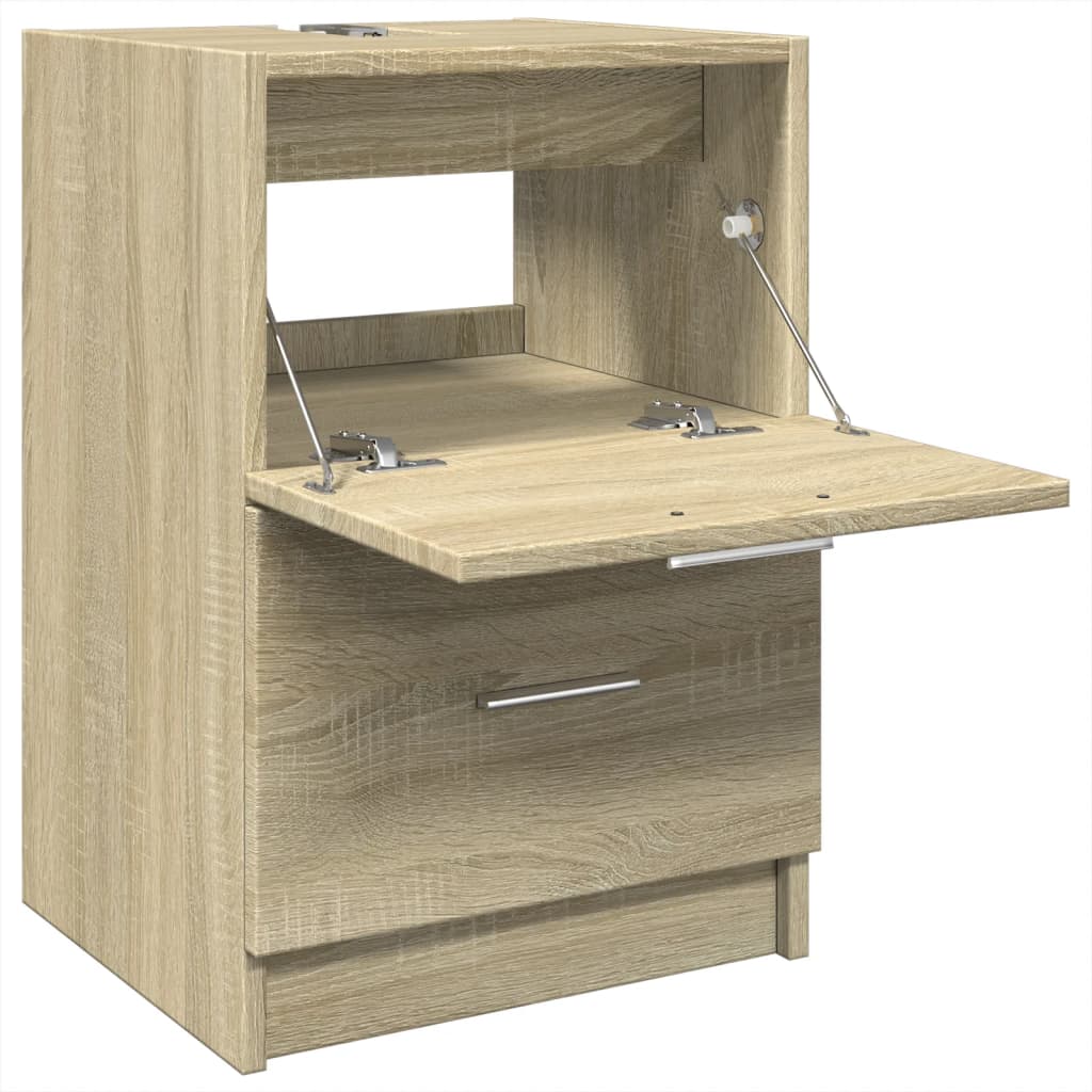 Sink Cabinet Sonoma Oak 40x37x59 cm Engineered Wood