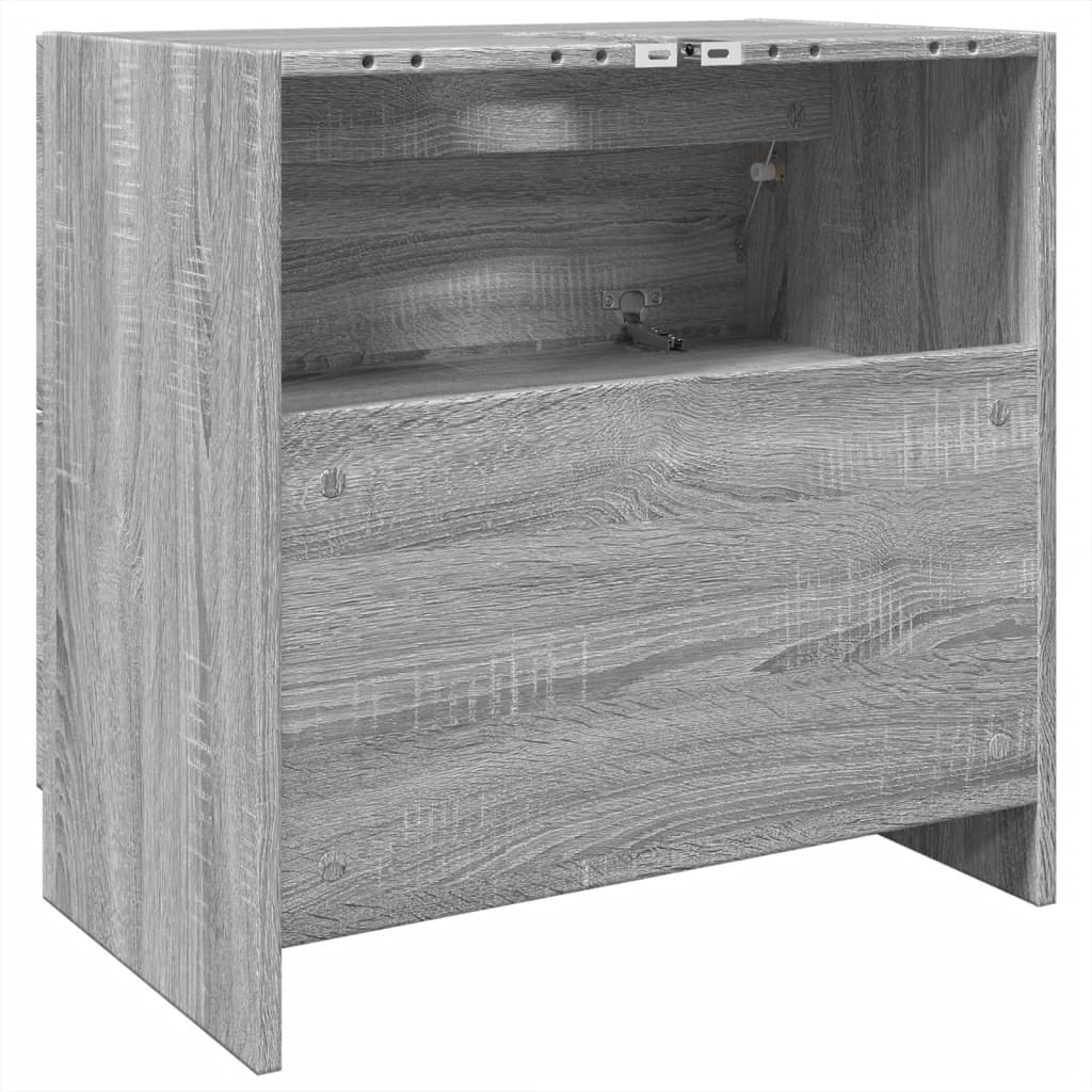 Sink Cabinet Grey Sonoma 59x37x59 cm Engineered Wood