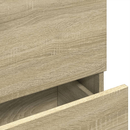 Sink Cabinet Sonoma Oak 78x37x59 cm Engineered Wood