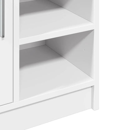 Sink Cabinet White 63x29x55 cm Engineered Wood