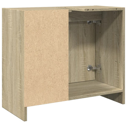 Sink Cabinet Sonoma Oak 63x29x55 cm Engineered Wood