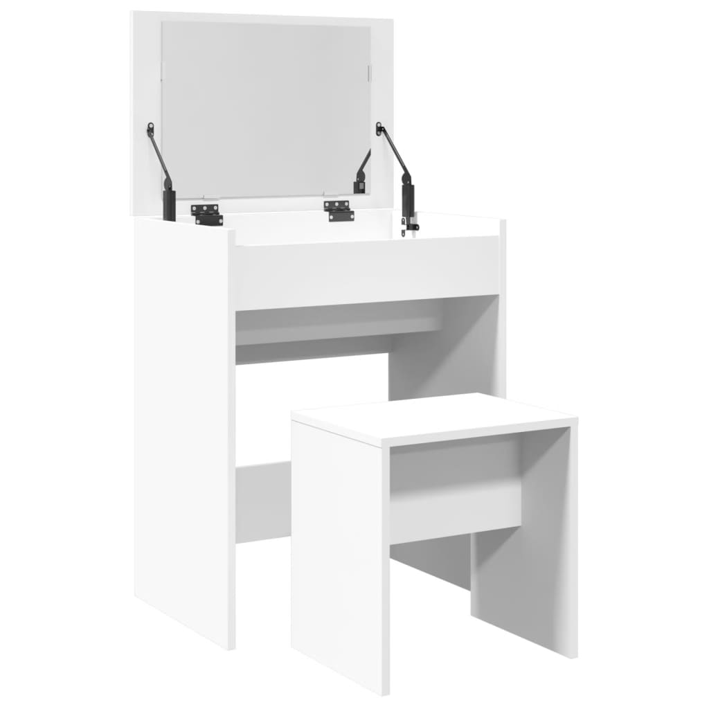 Dressing Table and Stool White 60x40x113.5 cm - Bend