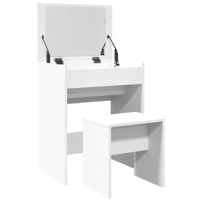 Dressing Table and Stool White 60x40x113.5 cm - Bend