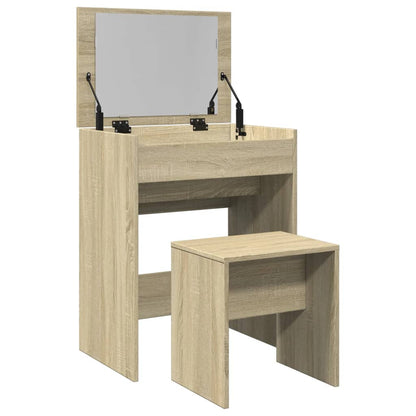 Dressing Table and Stool Sonoma Oak 60x40x113.5 cm - Bend