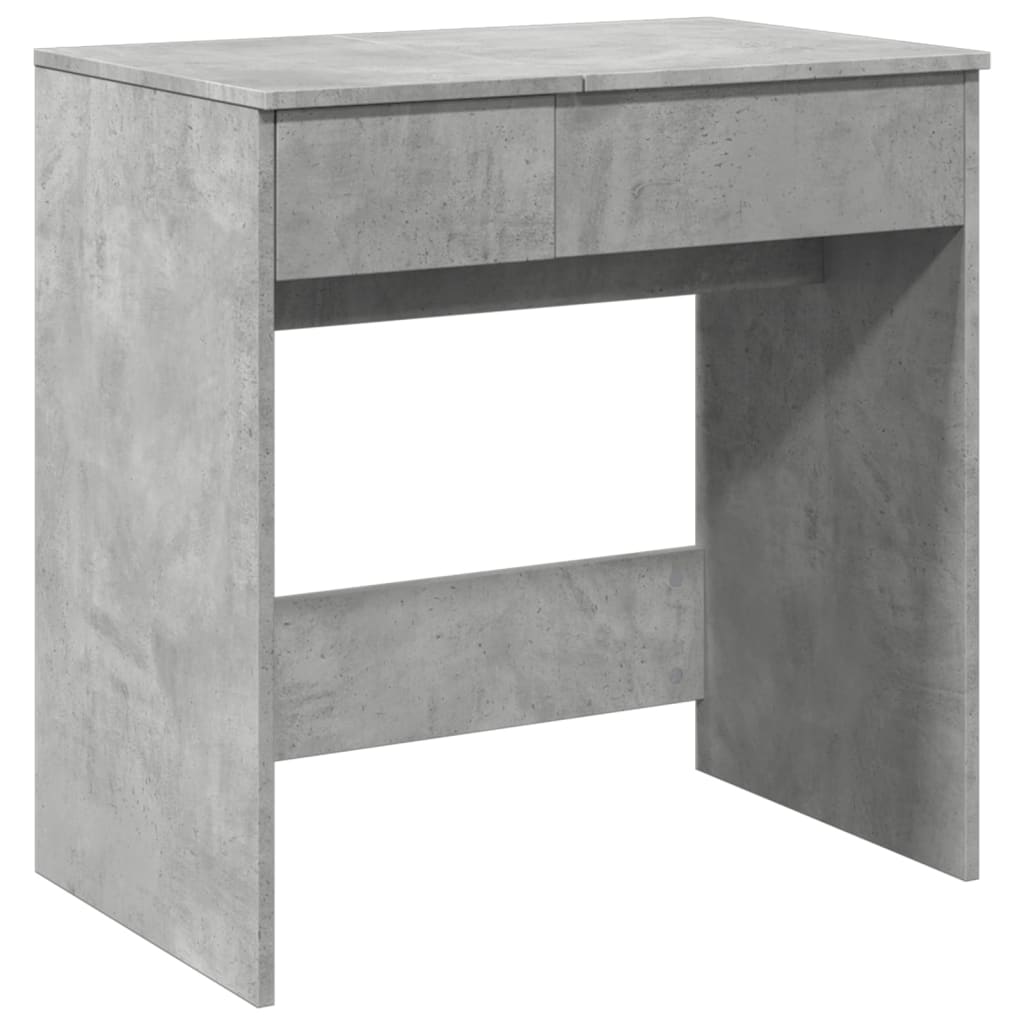 Dressing Table with Mirror Concrete Grey 73x46.5x120 cm - Bend