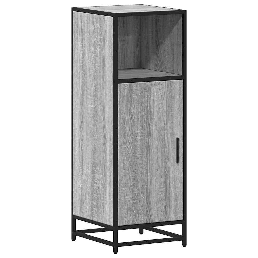 Bathroom Cabinet Grey Sonoma 35x37.5x100 cm Engineered Wood