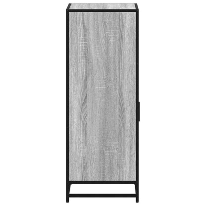 Bathroom Cabinet Grey Sonoma 35x37.5x100 cm Engineered Wood