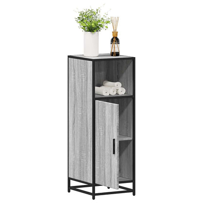 Bathroom Cabinet Grey Sonoma 35x37.5x100 cm Engineered Wood