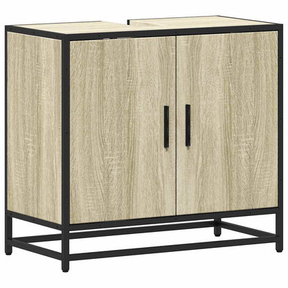 Bathroom Sink Cabinet Sonoma Oak 65x33x60 cm Engineered Wood